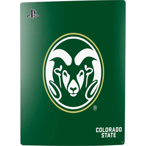 Colorado State University CSU Rams Logo PS5 Digital Edition Console Skin